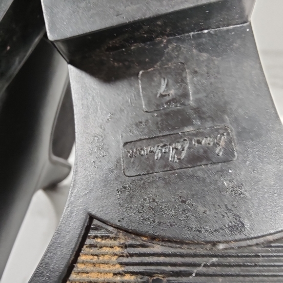 Sam Edelman Tinsley Matte Black Rain Boots Size 7 - Picture 3 of 10